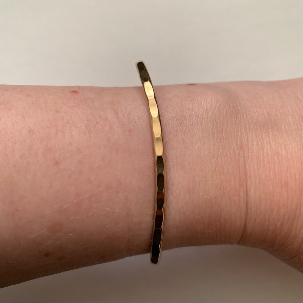 Small Gold Fill Cuff Bracelet